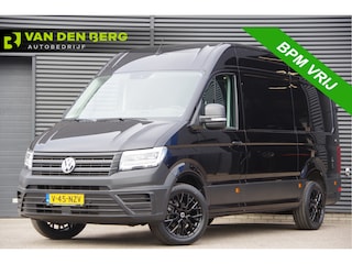 Volkswagen Crafter 35 2.0 TDI L3H3 140PK AUT. LED, TREKHAAK, BETIMMERING, STOELVERWARMING, GEVEERDE ERGO COMFORT STOEL, CAMERA, NAVI, CRUISE, AIRCO, CARPLAY, PARKEERSENSOREN, MF STUURWIEL