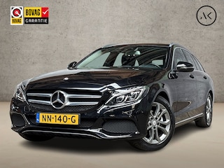 Mercedes-Benz C-klasse 180 Edition 1 156Pk Automaat (NAVIGATIE, LEDER, STOELVERWARMING, SPORTSTOELEN, PARKEERSENSOREN, CRUISE, NIEUWE APK, NIEUWSTAAT)