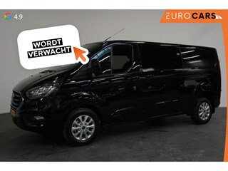 Ford Transit Custom 300 2.0 TDCI L2H1 Limited Dubbele cabine Navigatie Airco 2 Schuifdeuren Trekhaak Parkeersensoren Carplay DAB