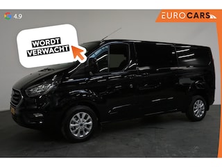 Ford Transit Custom 300 2.0 TDCI L2H1 Limited Dubbele cabine Navigatie Airco 2 Schuifdeuren Trekhaak Parkeersensoren Carplay DAB