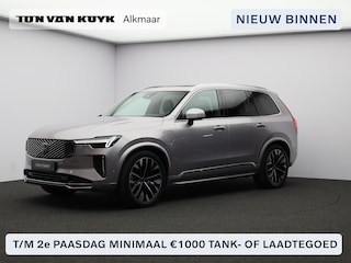 Volvo XC90 2.0 T8 Plug-in hybrid AWD Ultra Bright / Luchtvering / Head-Up Display / Stoelventilatie / Stoelmassage / 360 camera /Stuurwiel-, stoel- & achterbankverwarming / Pano. dak / Harman Kardon Audio / Elektr. stoelverstelling