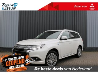 Mitsubishi Outlander 2.4 PHEV Intense 4X4 AFN TREKHAAK WHITE PEARL CLIMA CRUISE CAMERA NAVI 18"LMV STOELVERW.