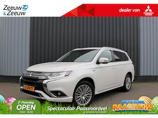 Mitsubishi Outlander 2.4 PHEV Intense 4X4 AFN TREKHAAK WHITE PEARL CLIMA CRUISE CAMERA NAVI 18"LMV STOELVERW.