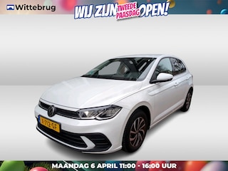 Volkswagen Polo 1.0 TSI 95pk Life / Navigatie / LM 15 inch / Parkeersensoren / LED / APP / Camera Garantie tot 17-01-2028 / Max 100.000km