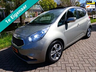 Kia Venga 1.4 CVVT 1e eig. 93.000km. Clima Navi Trekhaak 1300kg. Schuifdak