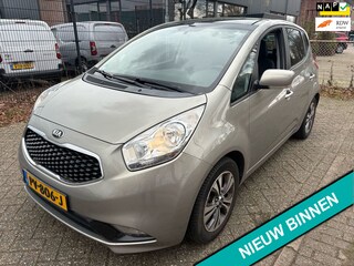 Kia Venga 1.4 CVVT 1e eig. 93.000km. Clima Navi Trekhaak 1300kg. Schuifdak