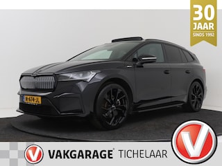 Skoda Enyaq iV 80 Sportline | Panoramadak | Crystal grille | Trekhaak | Camera | 3-zone climate