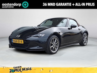 Mazda MX-5 1.5 SkyActiv-G 132 Kazari | Cruise Control | Navigatie | PDC | Camera | Lichtmetaal | Keyless Entry / Start | Lichtmetalen velgen | BOSE Premium Audio |
