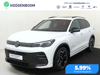Volkswagen Tiguan 1.5 eHybrid R-Line Edition | SoH 100% | Panoramadak | Trekhaak | Head-up display | Harman/kardon audio | Black style | 360 camera | Lederen bekleding | Stoelventilatie voor |