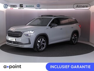 Skoda Kodiaq 1.5 TSI PHEV Sportline Business 204 pk Automaat (DSG) | Verlengde garantie | Navigatie | Panoramadak | Trekhaak (wegklapbaar) | Parkeersensoren | Achteruitrijcamera | Stoelverwarming v/a |