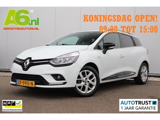 Renault Clio Estate 0.9 TCe Limited Navigatie Airco Cruise Control Bluetooth 16 inch LMV LED Donkere Ramen