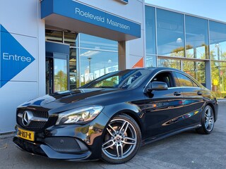 Mercedes-Benz CLA 180 122pk Automaat AMG Upgrade Edition | Navi | Apple Carplay+Android Auto | Airco | Cruise | Leder+Alcantara+Stoelverwarming | Licht+Regensensor | Pdc V+A+Assist+Camera | 18''lm