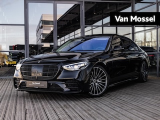 Mercedes-Benz S-klasse 580 e 4MATIC Lang | AMG LINE | ACHTERASBESTURING | 4D BURMESTER | PANORAMA/SCHUIF-KANTELDAK | SOFTCLOSE | STOELMASSAGE | STOELVENTILATIE | LUCHTVERING | RIJ-ASSISTENTIE PAKKET | EXCLUSIEF PAKKET | CHAUFFEUR PAKKET | 21 INCH |