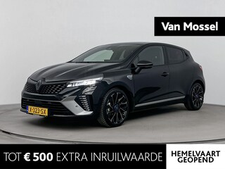Renault Clio 1.6 E-Tech Full Hybrid 145Pk esprit Alpine | Easy Link 9'3 Navigatie | Draadloze Carplay | Climate Control | Parkeersensoren & 360 Camera | Adaptive Cruise Control | Bose Geluidsysteem | Verwarmbare Voorstoelen & Stuurwiel |