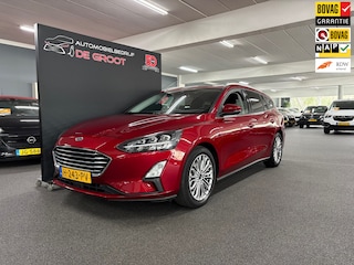 Ford Focus Wagon 1.0 EcoBoost Titanium Business/ NL auto/ Eerste eigenaar/ Parkeersensoren voor en achter/ Stoel-stuur verwarming