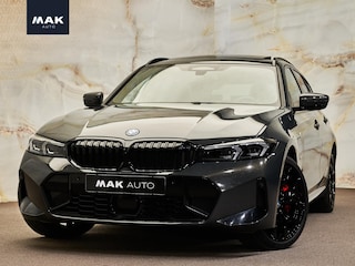 BMW 3-serie Touring 330e M Sport Pro, pano, 19", tr.haak, H/K, shadow line, carbon, memory, LED-kopl., HUD, privacy, NP82k