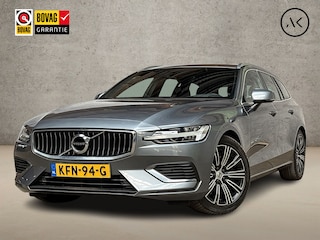 Volvo V60 2.0 T8 Twin Engine AWD Inscription 391Pk Automaat (PANORAMADAK, APPLE CARPLAY, HARMAN/KARDON, MEMORY SEATS, LEDER, STOELVERWARMING, CAMERA, ZWART HEMEL, NIEUWE APK, NIEUWSTAAT)