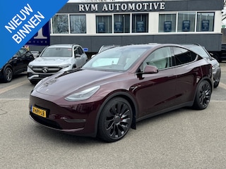 Tesla Model Y Performance AWD 75 kWh AFNEEMBARE TREKHAAK| CHERRY RED| VOLLEDIGE TESLA GARANTIE TOT 14-12-2027 OF 80K KM|1STE EIGENAAR ORIG. NL| AUTOPILOT| STOELVERWARMING VOOR + ACHTER|