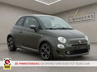 Fiat 500 0.9 TwinAir T Sport 2018 MAT GROEN | Apple CarPlay | Leder