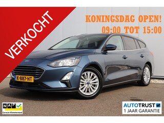 Ford Focus Wagon 1.0 EcoBoost Hybrid Titanium X Business Trekhaak Navigatie Achteruitrijcamera Winter Pakket Stuur & Stoelverwarming Carplay Android Cruise Control