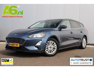 Ford Focus Wagon 1.0 EcoBoost Hybrid Titanium X Business Trekhaak Navigatie Achteruitrijcamera Winter Pakket Stuur & Stoelverwarming Carplay Android Cruise Control