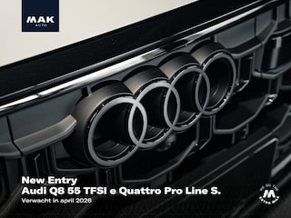 Audi Q8 55 TFSI e Quattro Pro Line S, pano, tr.haak, 4W-best, B&O, OLED, S sportstoelen, Laserlicht, softclose, NP148k
