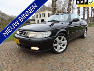 Saab 9-3 Cabrio 2.0 SE G3 Gas Ecc Cruisecontrol Leer Pdc 17 inch Aero Velgen Trekhaak***Apk t/m 19-4-2027***