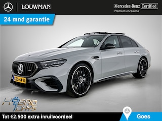 Mercedes-Benz E-klasse Mercedes-AMG 53 4MATIC+ Panorama Schuif-Kanteldak | MBUX Superscreen | Burmester®  | AMG Real Performance Sound | Night 1 en 2 | 21 Inch AMG Velgen. Inclusief 24 maanden Mercedes-Benz Certified garantie voor Europa.