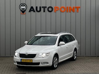 Skoda Superb Combi 1.8 TSI Elegance Business Line DSG|PANO|TREKHAAK|CAMERA|MEMORY.SEAT|XENON|MULTIMEDIA|LEER|CRUISE|CONTROL|