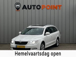 Skoda Superb Combi 1.8 TSI Elegance Business Line DSG|PANO|TREKHAAK|CAMERA|MEMORY.SEAT|XENON|MULTIMEDIA|LEER|CRUISE|CONTROL|
