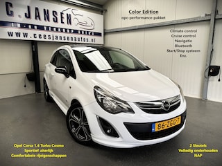 Opel Corsa 1.4 Turbo Cosmo OPC Sport Pakket! | Audio-navigatiesysteem | Bluetooth telefoonvoorbereiding | Cruise control Color Edition