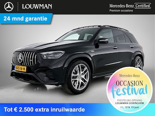 Mercedes-Benz GLE Mercedes-AMG 53 Hybrid 4MATIC+ AMG Line | Night Pakket | Panorama Schuif-Kanteldak | Distronic | Airmatic | Parkeerpakket met 360°-camera. Inclusief 24 maanden MB Certified garantie voor Europa.