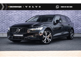 Volvo V60 2.0 T6 Recharge AWD R-Design | Panoramadak | Donker Glas | Parkeersensoren Voor en Achter | Parkeercamera | LED koplampen |