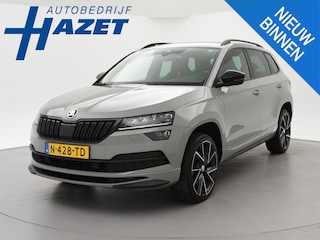 Skoda Karoq 1.5 TSI ACT 150 PK DSG SPORTLINE + CANTON AUDIO | STEEL GREY | CAMERA | 19 INCH | VIRTUAL | SFEER