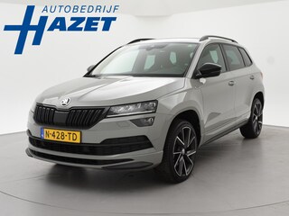 Skoda Karoq 1.5 TSI ACT 150 PK DSG SPORTLINE + CANTON AUDIO | STEEL GREY | CAMERA | 19 INCH | VIRTUAL | SFEER