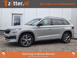 Skoda Kodiaq 1.5 TSI Sportline Business, 7-Persoons, Trekhaak, Stuurverwarming!