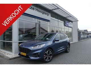 Ford Kuga 2.5 PHEV ST-Line X TREKHAAK AFNEEMBAAR (1.500KG), HUD, WINTER PACK, ADAPT. CRUISE, CLIMA, NAVI, CAMERA V&A, PDC V&A, APPLE CARPLAY/ANDROID AUTO, BLIS, KEYLESS, B&O, ELEKT. ACHTERKLEP, ELEKT. STOEL, 84.709KM