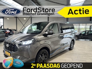 Ford Tourneo Custom Sport 340 2.5 PHEV 233 pk L1 8 persoons | Trekhaak | Winter Pack | Camera | 2x schuifdeur | B&O | LED | 17" | 4 seiz. banden | 1850kg trekgewicht