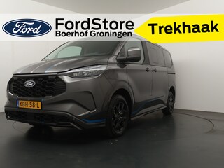 Ford Tourneo Custom Sport 340 2.5 PHEV 233 pk L1 8 persoons | Trekhaak | Winter Pack | Camera | 2x schuifdeur | B&O | LED | 17" | 4 seiz. banden | 1850kg trekgewicht