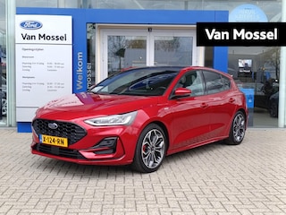 Ford Focus 1.0 EcoBoost Hybrid ST Line X | Panodak | Elek. stoel | Stoel/stuur voorruitverwarming | Trekhaak | Adaptive Cruise Control | BLIS | 18 inch LMV | B&O
