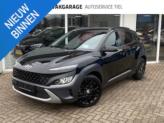 Hyundai Kona 1.6 GDI HEV Fashion edition Navigatie, HUD, parkeersensoren, achteruitrij camera, keyless, draadloze telefoonlader, Apple CarPlay/Android Auto, automaat!