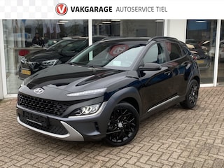 Hyundai Kona 1.6 GDI HEV Fashion edition Navigatie, HUD, parkeersensoren, achteruitrij camera, keyless, draadloze telefoonlader, Apple CarPlay/Android Auto, automaat!