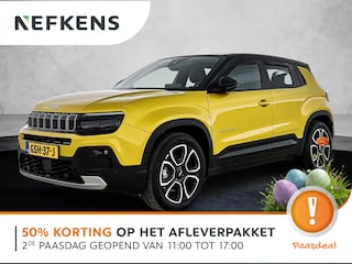Jeep Avenger Summit 54 kWh 156pk Automaat | Elektrische Klep | Apple Carplay/Android Auto | Camera | Dodehoekdetectie | Adaptieve Cruise Control | Keyless Entry/Start | 18"LMV |