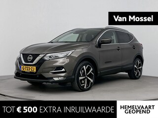 Nissan Qashqai 1.3 DIG-T Tekna 160PK | Automaat | Trekhaak | Navigatie | 360 Camera | Half-Lederen Bekleding | Climate Control