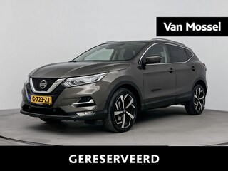 Nissan Qashqai 1.3 DIG-T Tekna 160PK | Automaat | Trekhaak | Navigatie | 360 Camera | Half-Lederen Bekleding | Climate Control