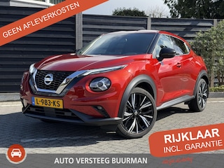 Nissan Juke N-Connecta 1.0 DIG-T 115PK Automaat Navigatie, Rondomzichtcamera, Keyless, Trekhaak, Parkeersensoren
