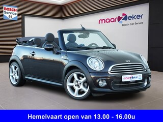 Mini Cooper Cabrio 1.6 Chili ✅Stoelverw.✅Leer✅Navi✅Cruise✅