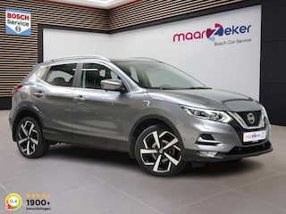Nissan Qashqai 1.3 DIG-T Tekna ✅Dodehoek✅Stoel verw.✅Panodak✅Adapt. Cruise✅Navi✅Camera✅Clima✅Keyless✅