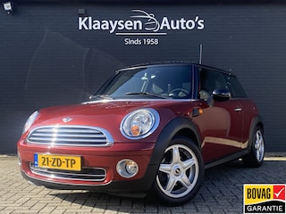 Mini Cooper 1.6 Chili 120 pk | airco | half leder interieur | cruise control | elektrisch pakket | two tone lak | NL auto