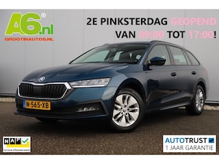 Skoda Octavia Combi 1.0 e-TSI Ambition Automaat Virtual Cockpit Navigatie Carplay Android LMV LED Clima Cruise Lane Assist